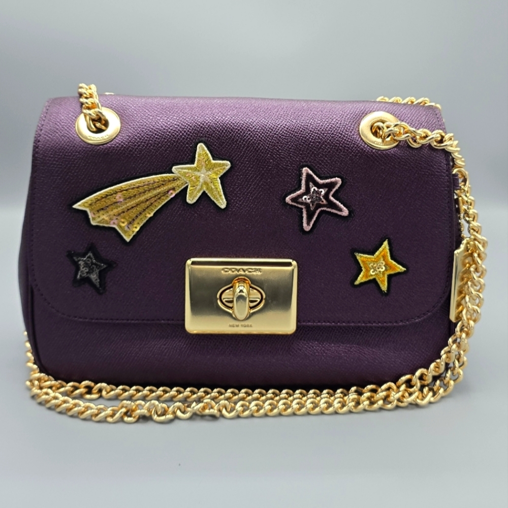 Coach Cassidy Crossbody Star Patchwork